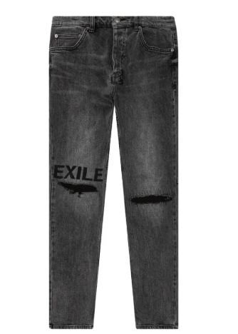 Ksubi Chitch Exile Trashed Jeans Black
