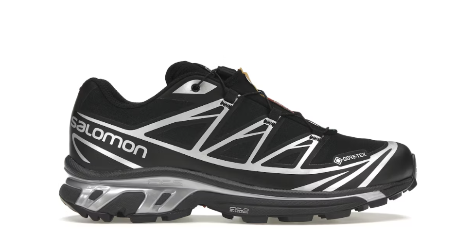 Salomon XT-6 Gore-Tex Black Silver