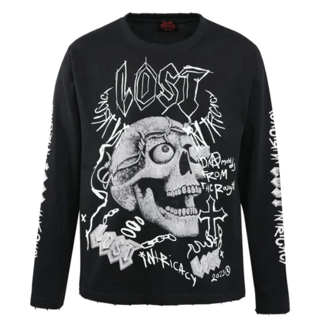 Lost Intricacy Diamond In The Rough Long Sleeve Tee