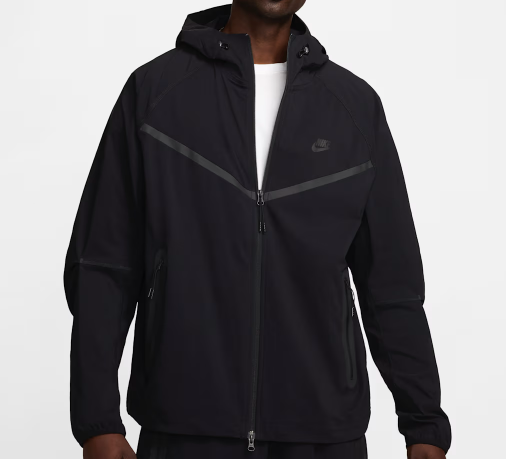 Nike Tech Woven Full-Zip Jacket Black
