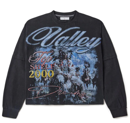 Vale Forever Valley Dreams Long Sleeve T-Shirt Black