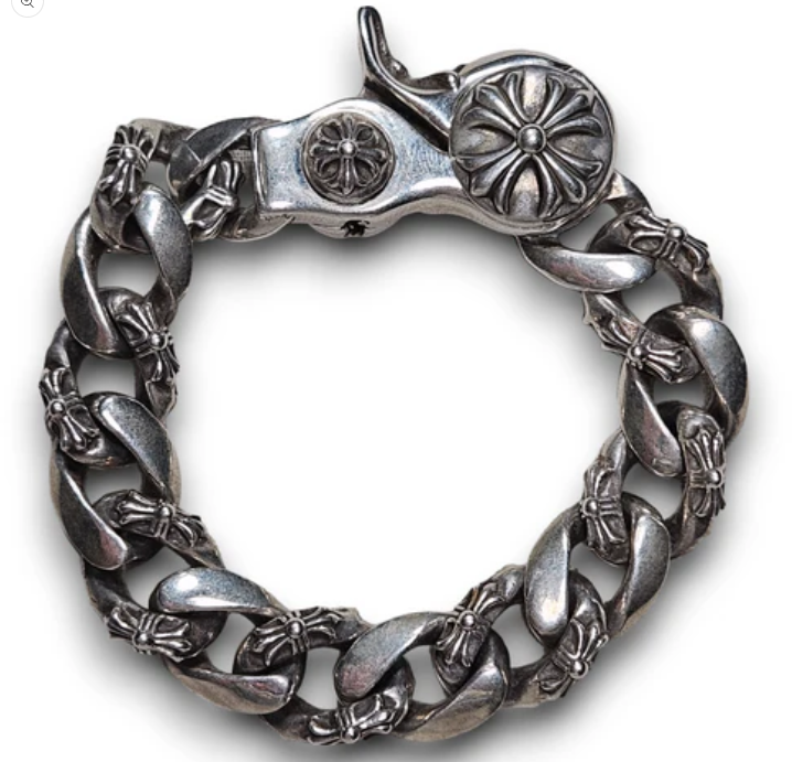 Chrome Hearts Fancy Chain Link Bracelet
