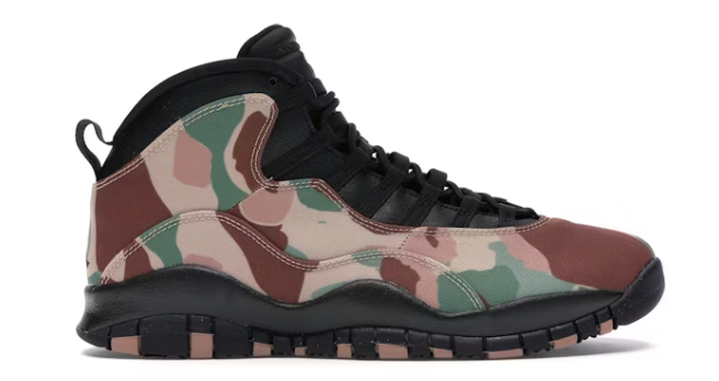 Jordan 10 Retro Duck Camo