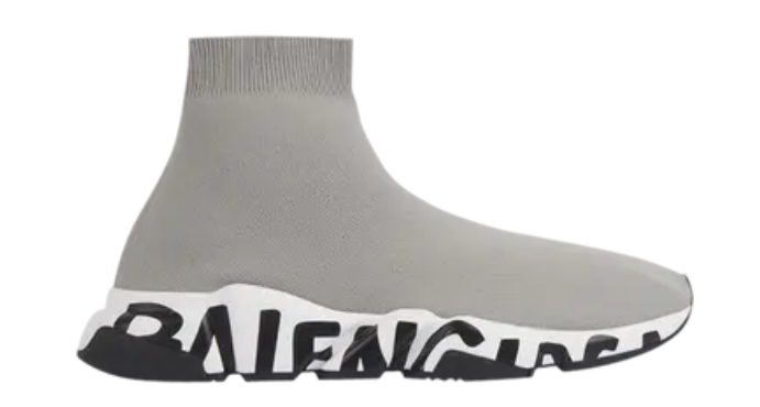 Balenciaga Speed Trainer Midsole Graffiti Grey