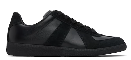 Maison Margiela Black Replica Sneakers
