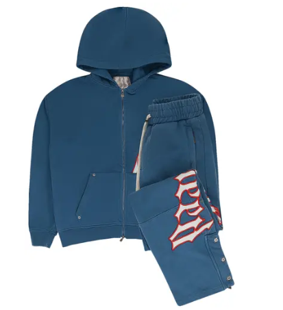 Godspeed OG Logo V2 Sweatsuit Deep Water/Red