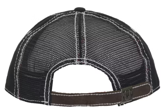 Supreme True Religion Mesh Back 6-Panel Black