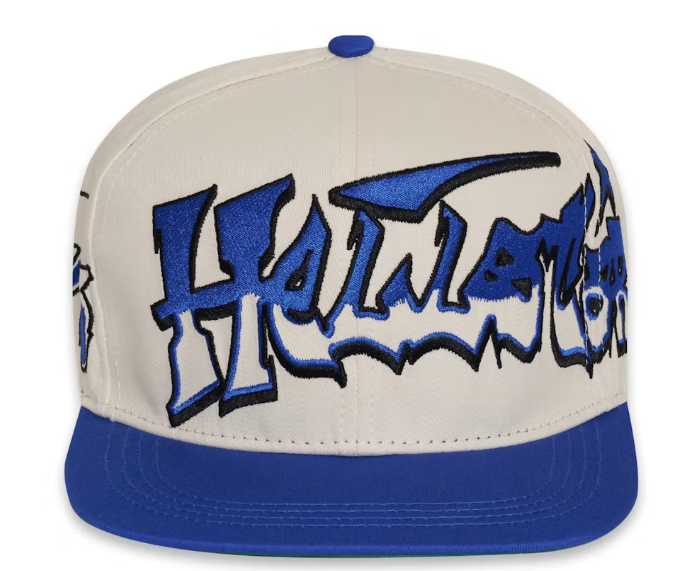 Hellstar Records Hat Snapback Blue White