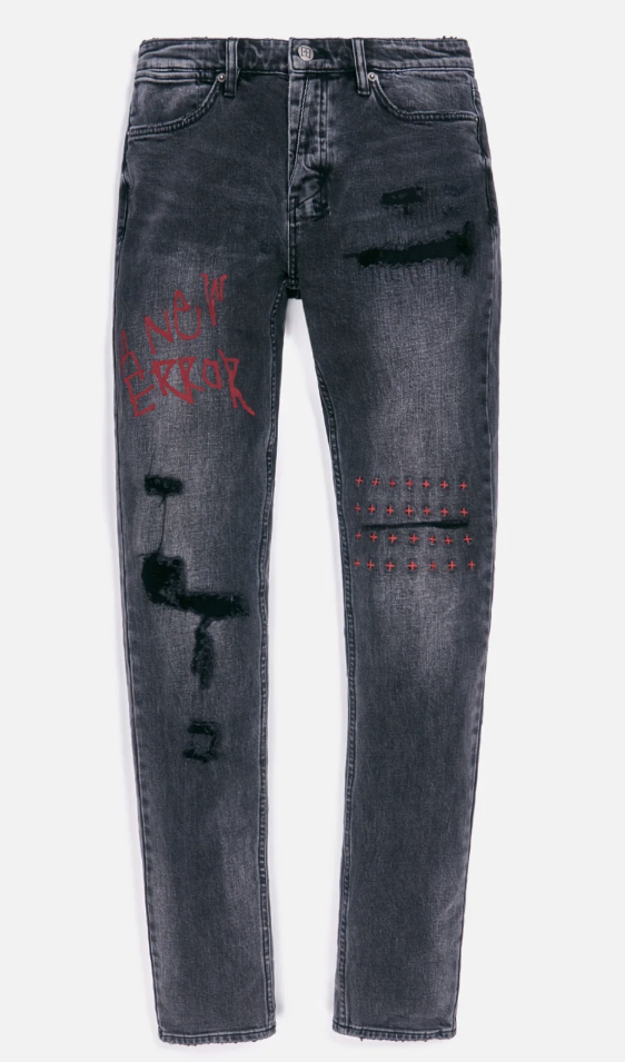 Ksubi Van Winkle New Error Jeans Black