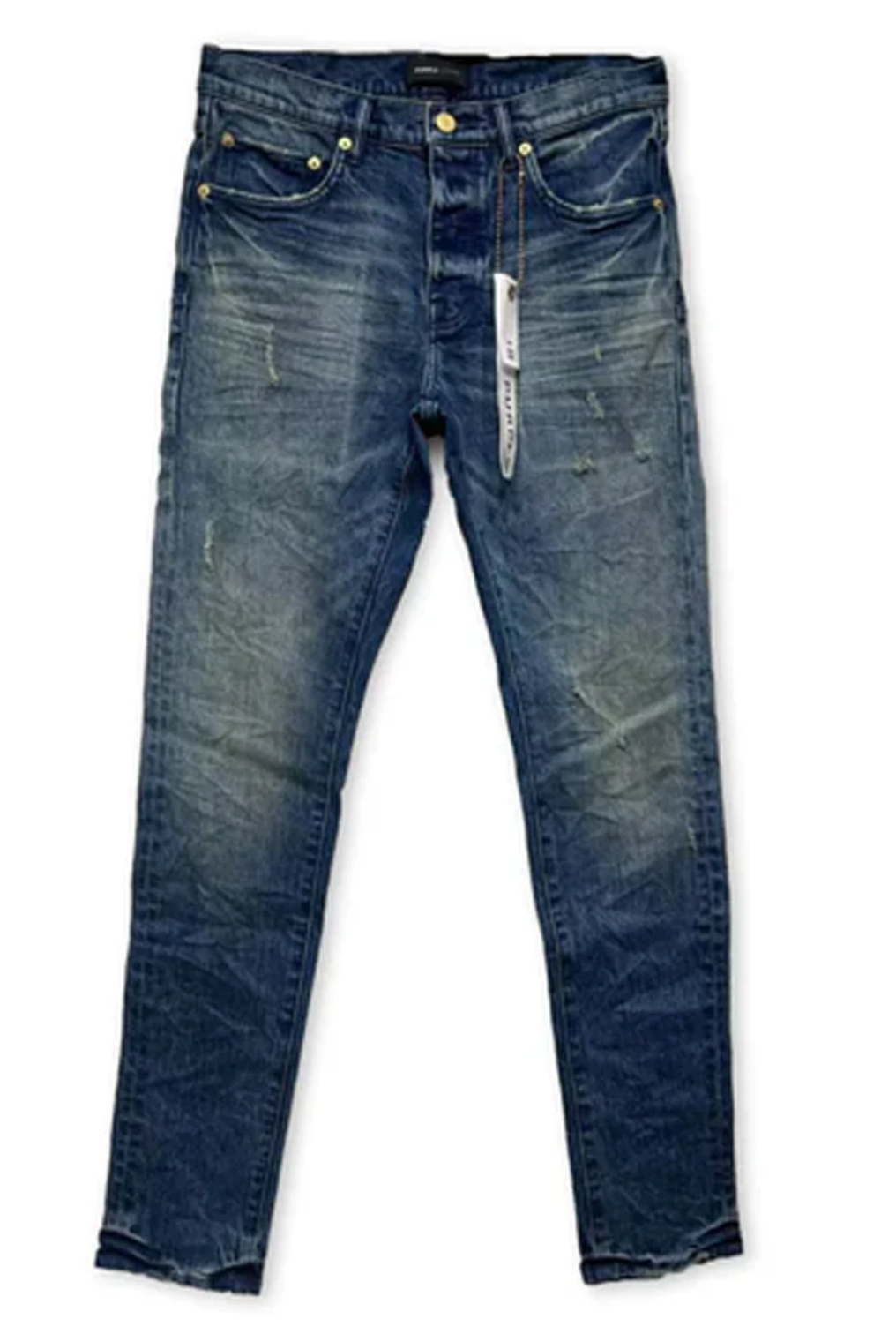 Purple Brand Western Blue Jeans