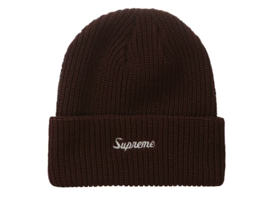 Supreme Loose Gauge Beanie (FW22) Brown