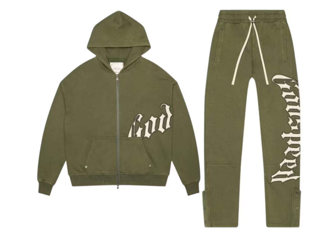 Godspeed OG Logo V2 Sweatsuit Olive