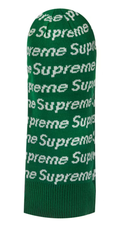 Supreme New Era Repeat Balaclava Green