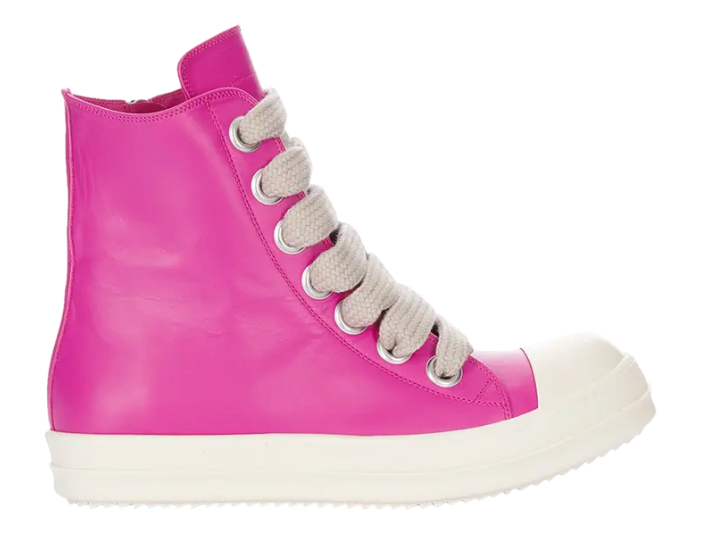 Rick Owens EDFU Runaway Sneaker Hot Pink Milk