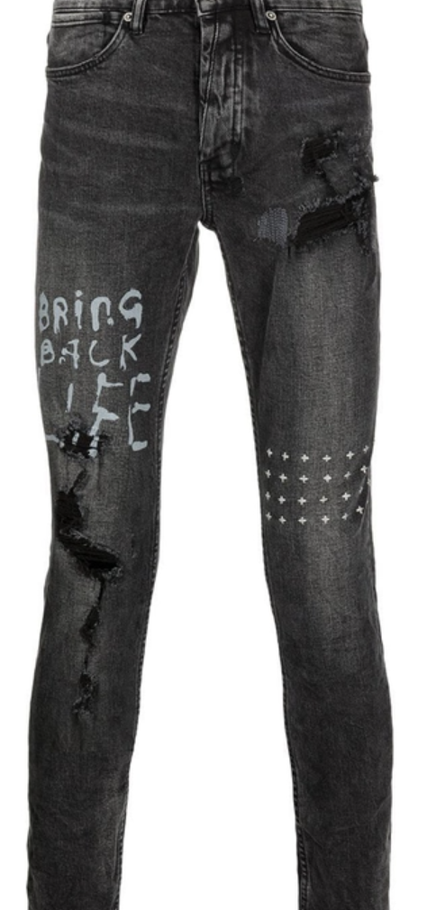 Ksubio Van Winkle Life Scribe Denim Jeans