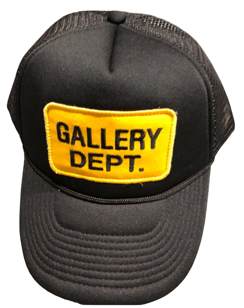 Gallery Dept Souvenir Trucker Hat Black