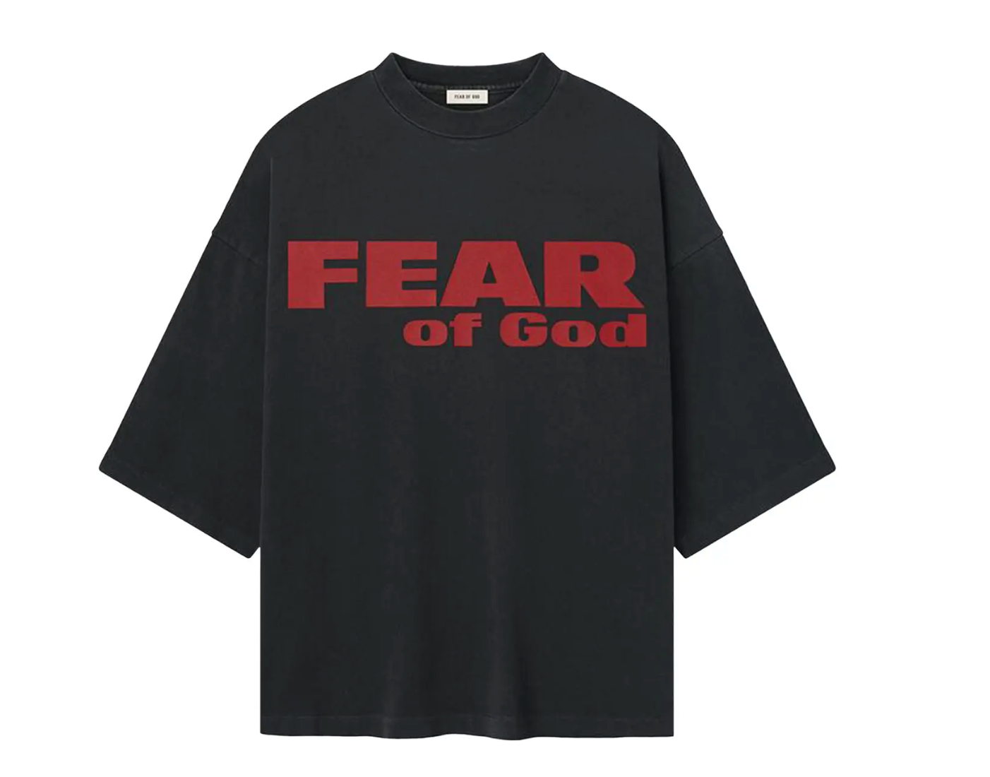 Fear of God Relaxed Fear Is Gone Tee Black