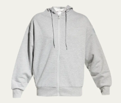 Alo Accolade Zip Up Hoodie Grey