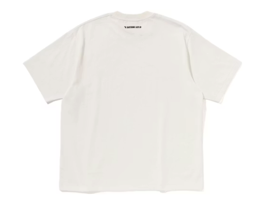 BAPE One Point Relaxed Fit Tee (SS25) Ivory