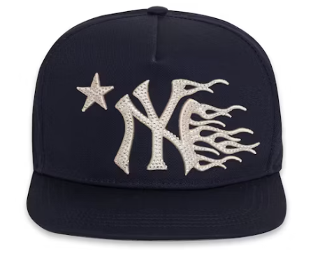 Hellstar NY Yankees Snapback Hat Navy