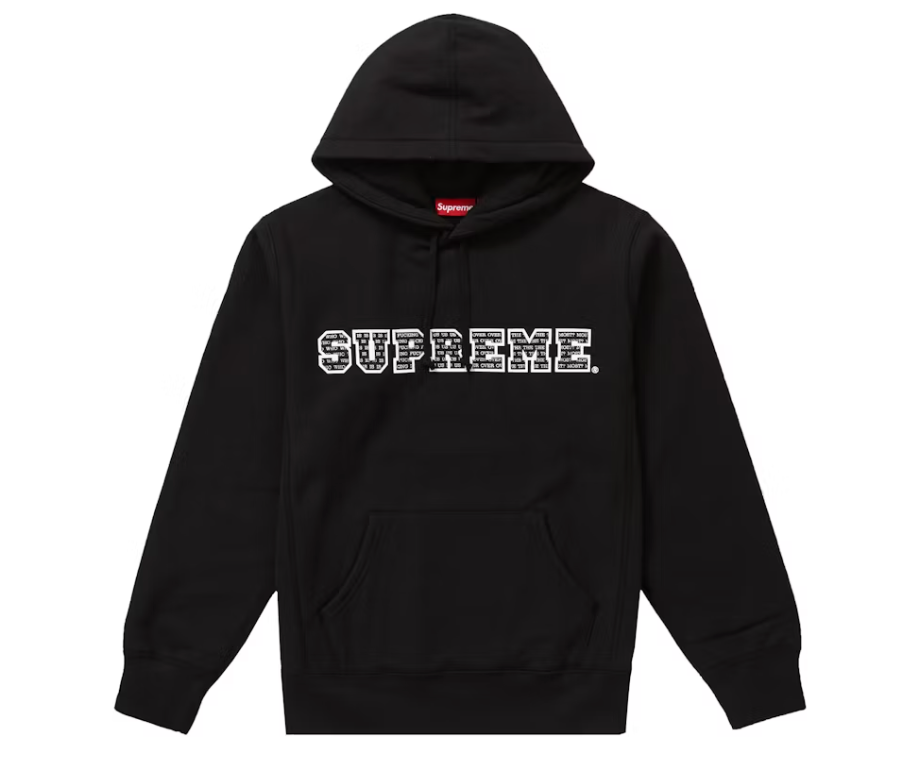Supreme The Most Hooded Sweatshirt Black