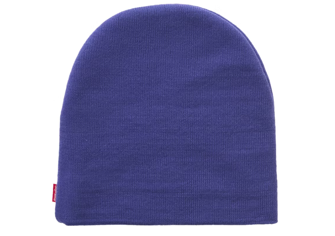 Supreme Fuck Money Beanie Blue