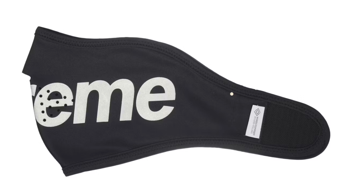Supreme WINDSTOPPER Facemask (FW24) Black