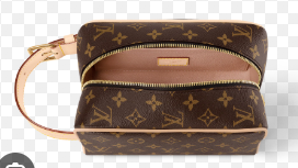 Louis Vuitton Locker Dopp Kit Monogram