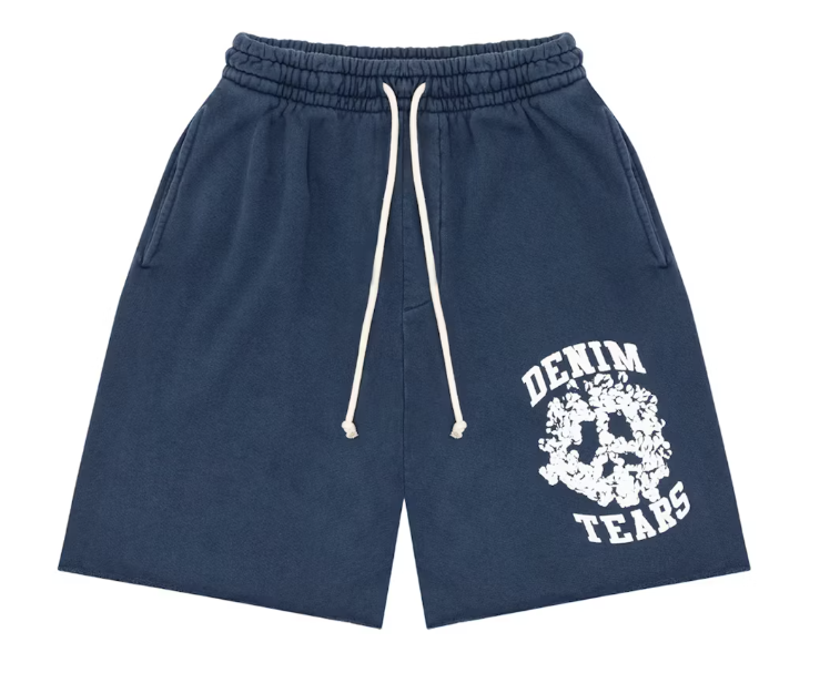 Denim Tears Denim University Shorts Navy