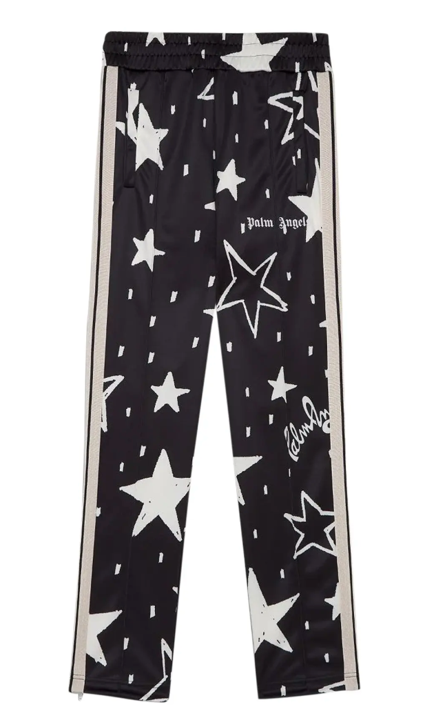 Palm Angels Night Sky Track Pants Black/White
