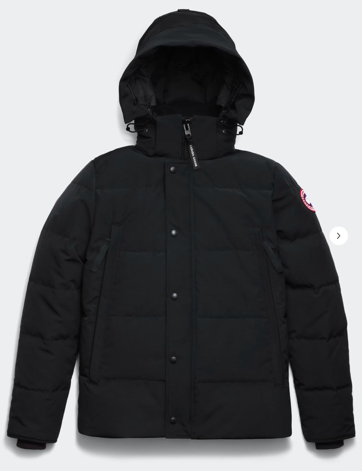 Canada Goose Wyndham Parka Down Jacket Black