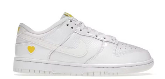Nike Dunk Low Valentine's Day Yellow Heart (Women's)