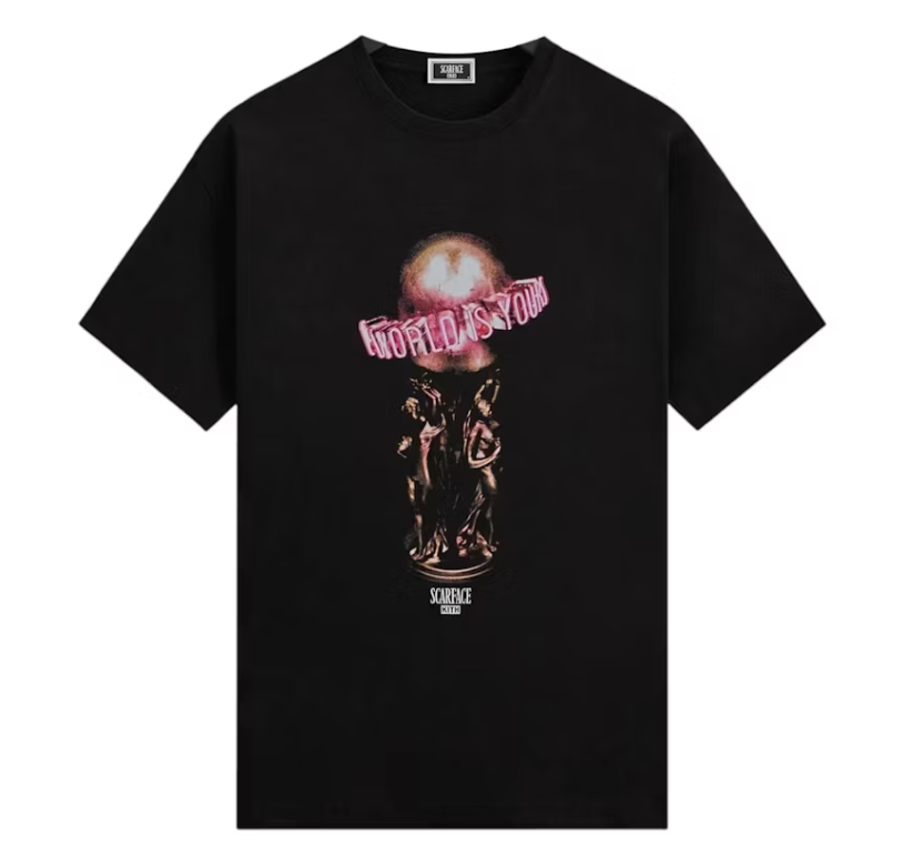 Kith x Scarface The World Is Yours Tee Black