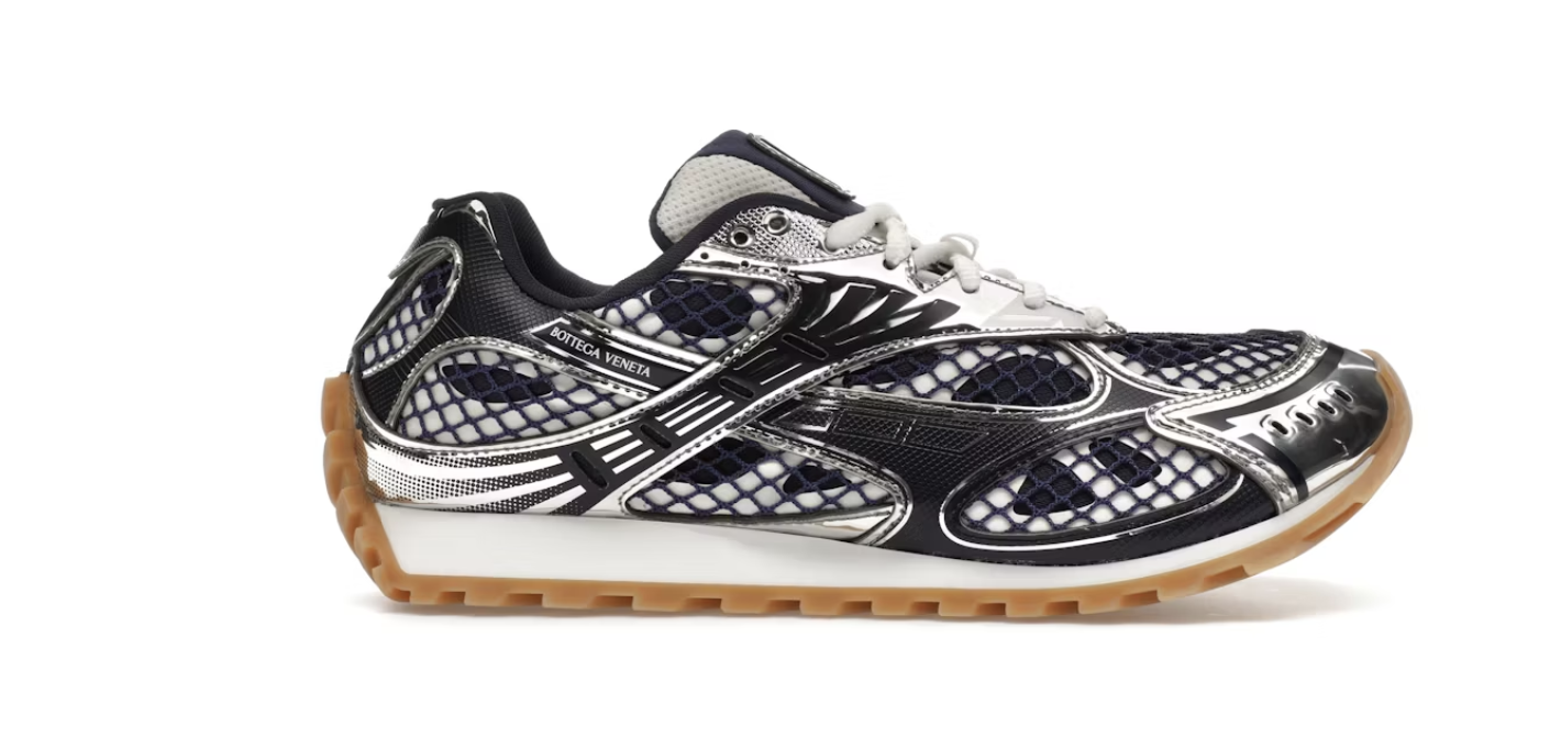 Bottega Veneta Orbit Abyss Silver