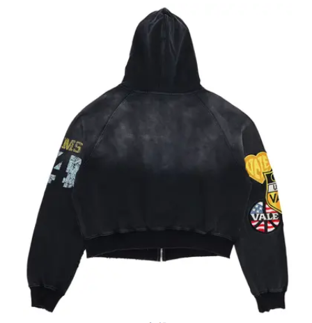 Vale Forever Army Zip Up Black