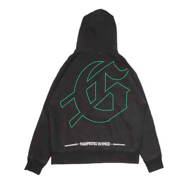 Godspeed F.T.D. Embroidered Hoodie Black