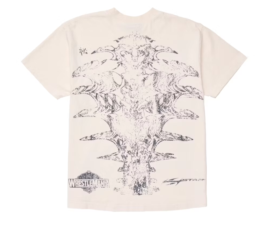 Hellstar Wrestlemania Rey Mysterio T-Shirt Cream White