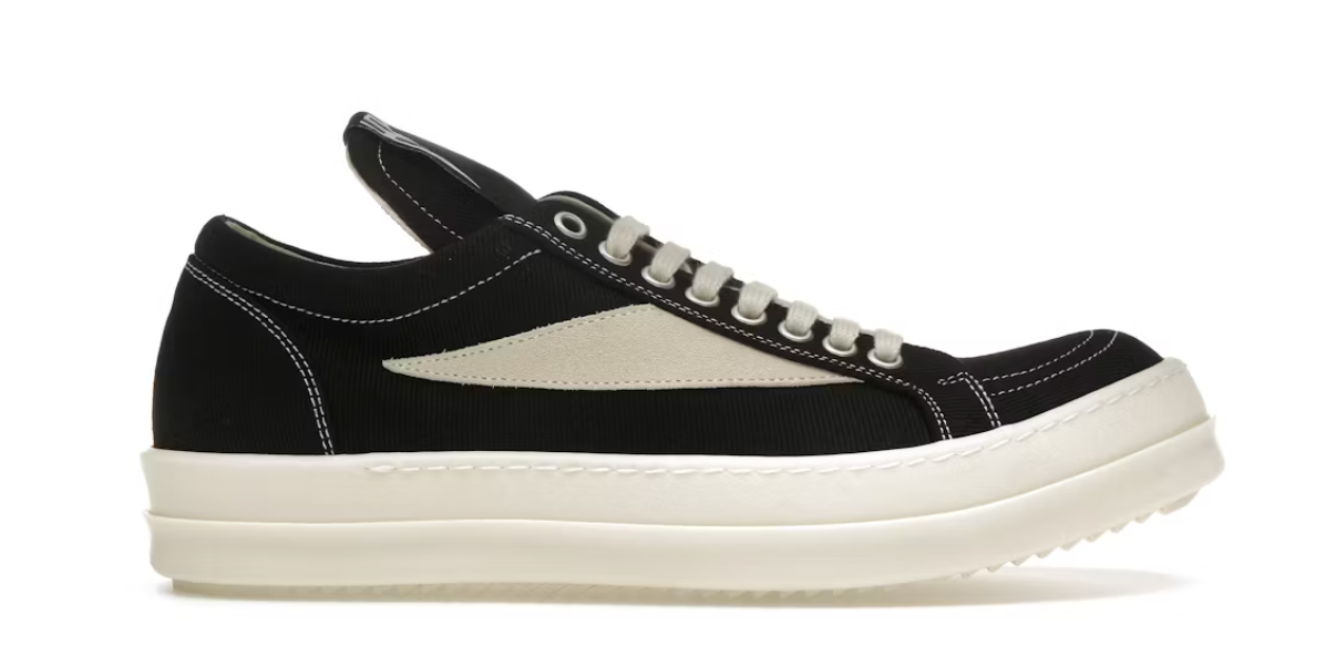 Rick Owens Hollywood DRKSHDW Vintage Low Black Milk