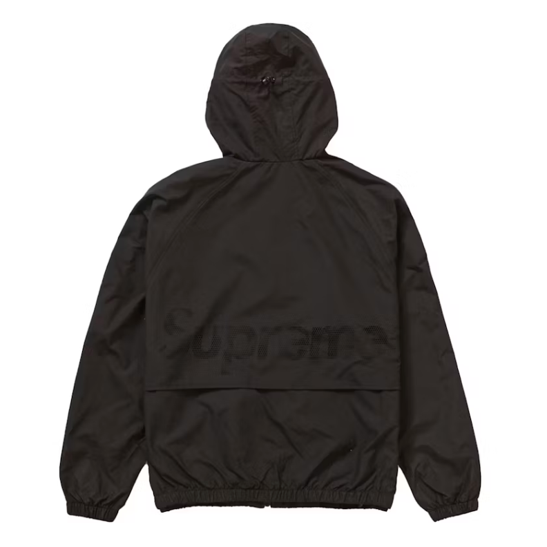 Supreme Lightweight Nylon Hooded Jacket Black