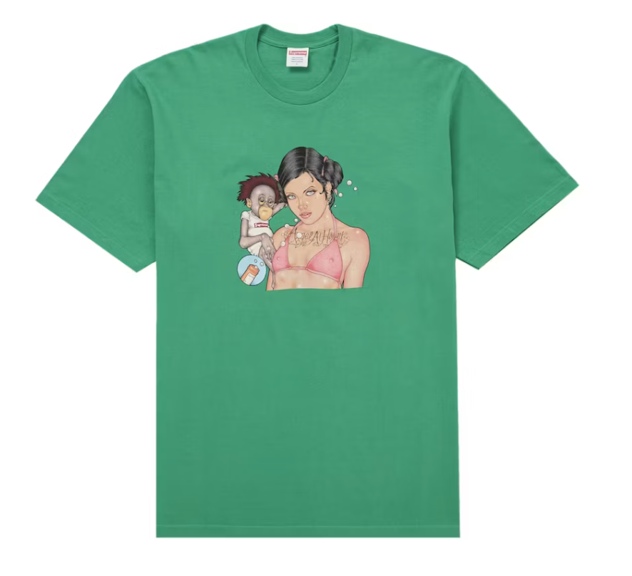 Supreme Angel Tee Green