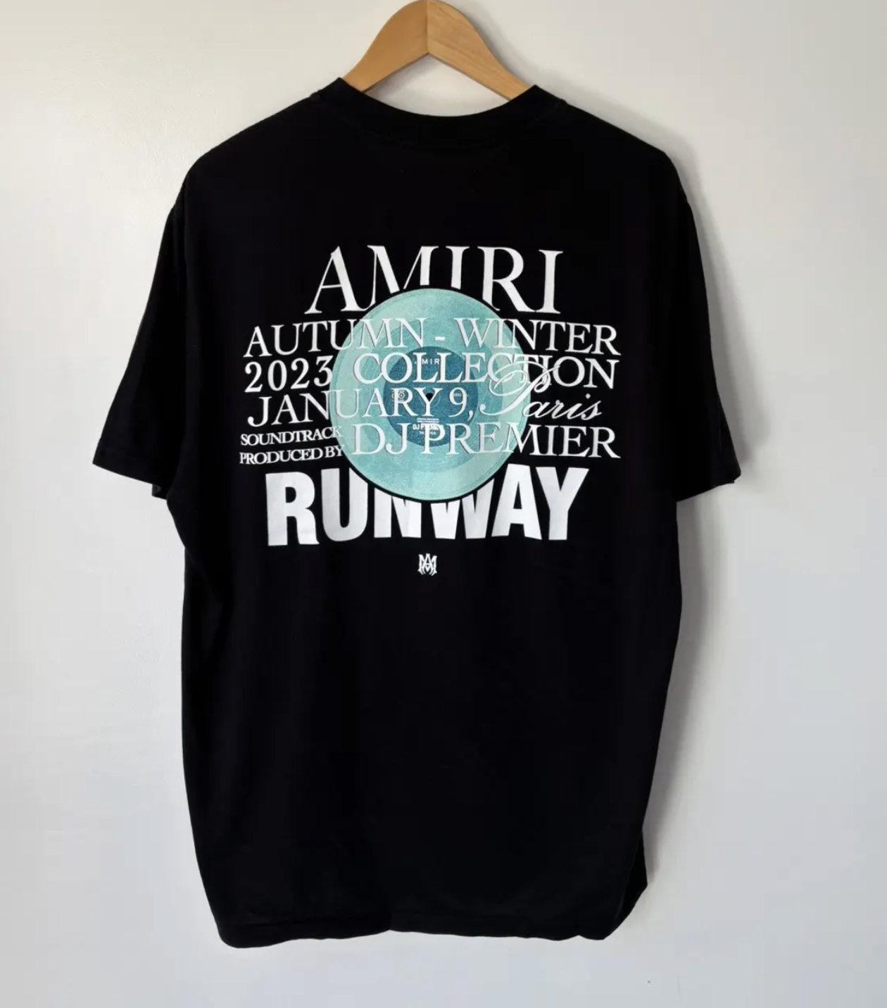 Amiri AW23 Show Runway Tee Black