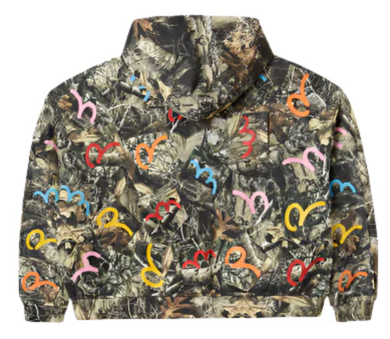 HMDD Camo Pocket Zip Hoodie