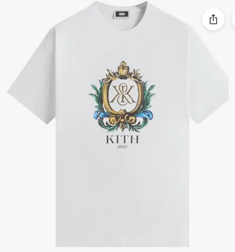 Kith Established Vintage White Tee