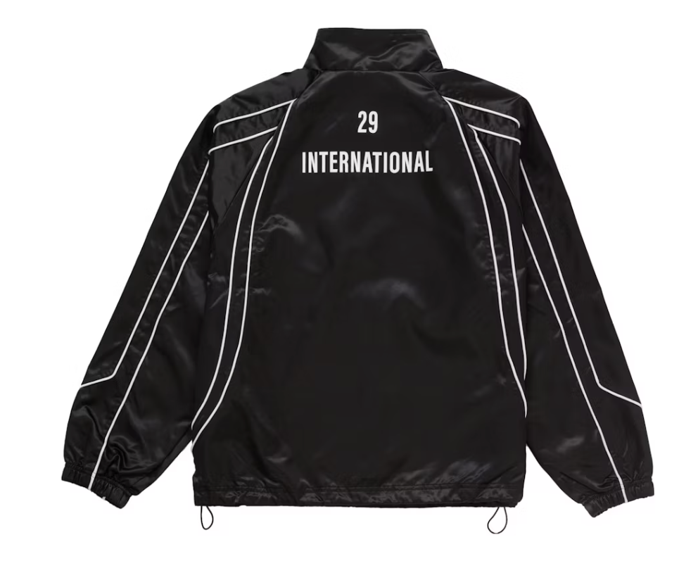 Supreme Satin Piping Pullover Black