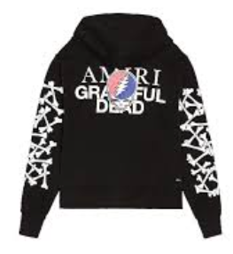 AMIRI Grateful Dead Bones Hoodie Black