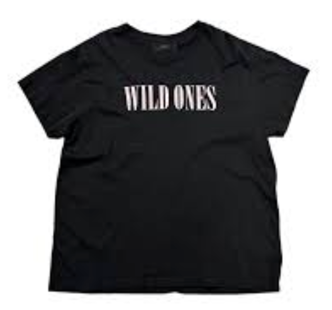 Amiri Wild Ones Tee Black Pink