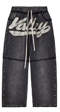 Vale Forever Skittle Sweats Jeweled/Black