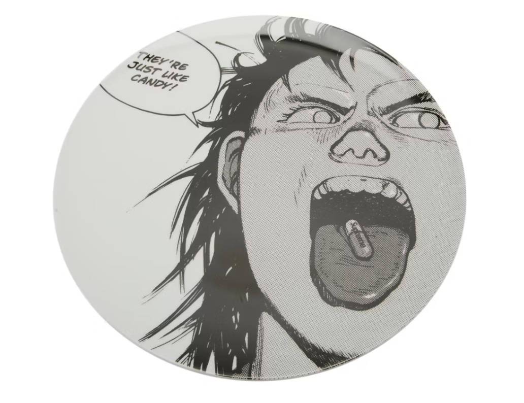Supreme AKIRA Pill Ceramic Plate White