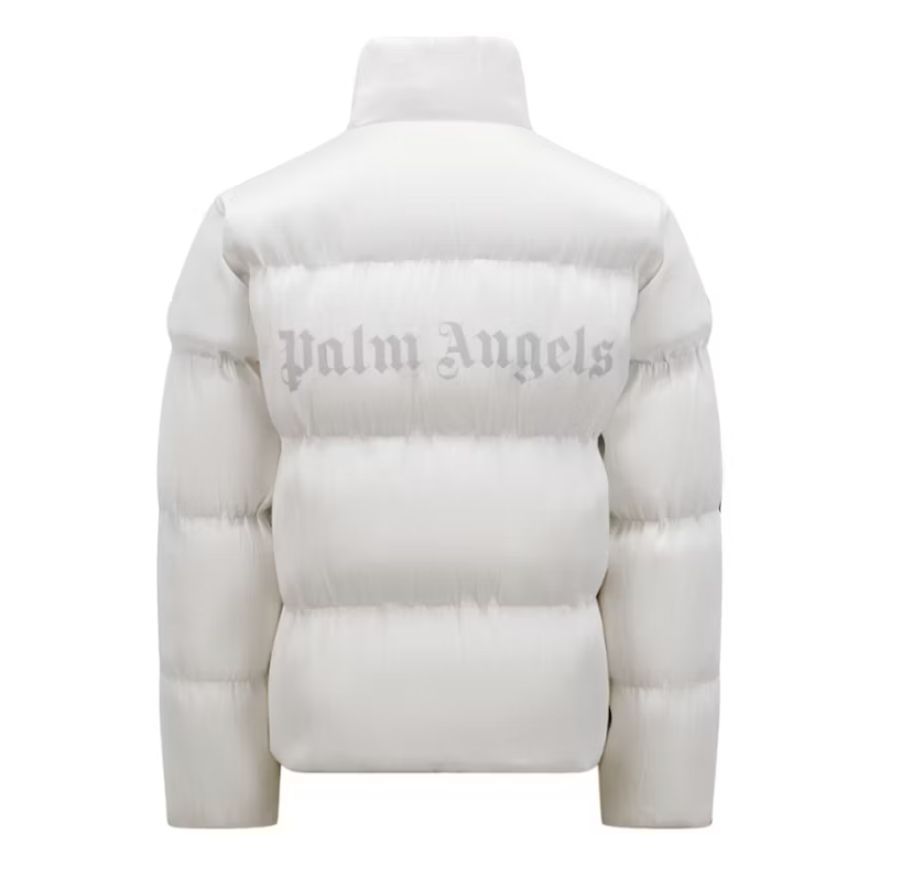 Moncler Maya 70 by Palm Angels Jacket Bright White