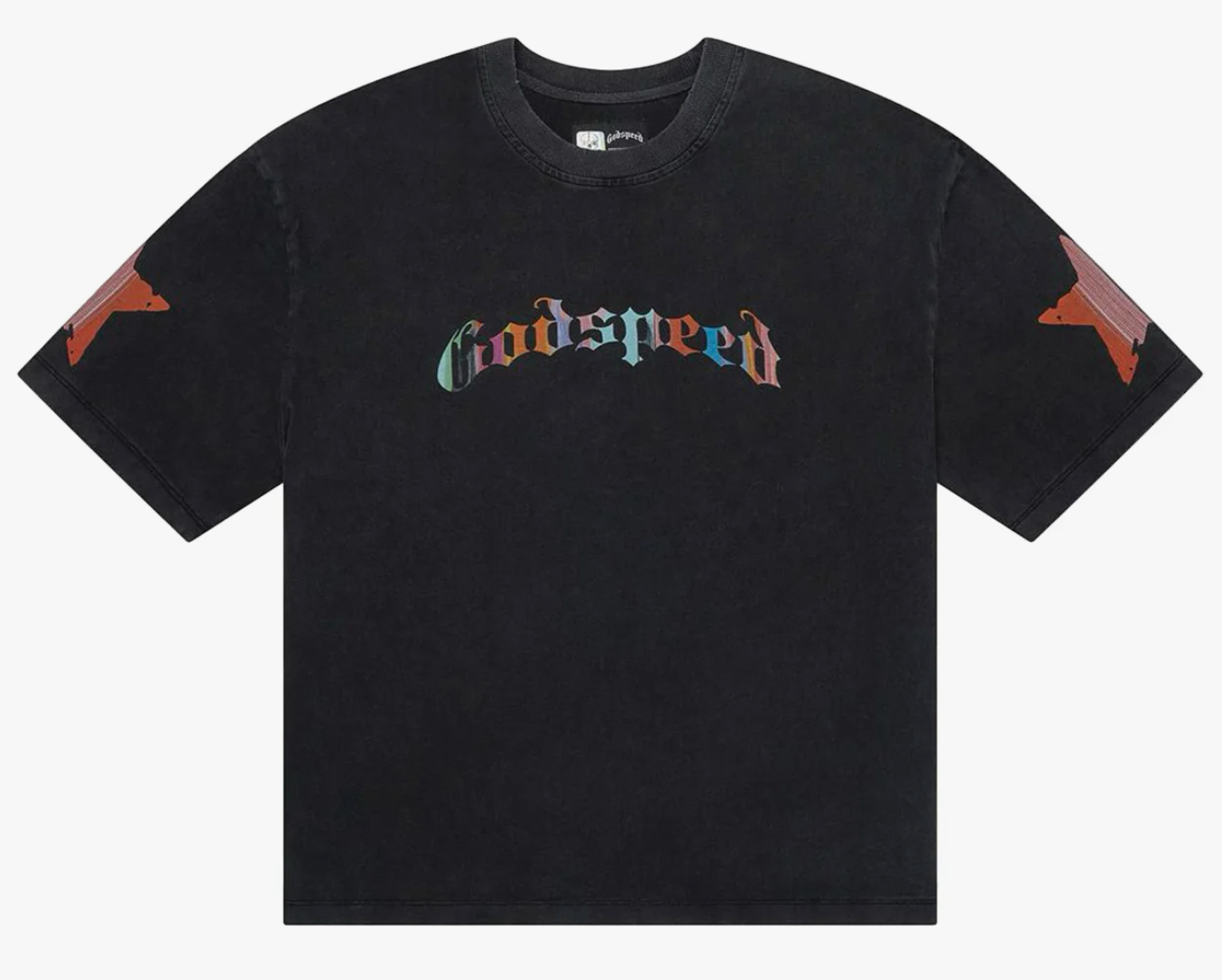 Godspeed Pastel Cowboy Tee Black